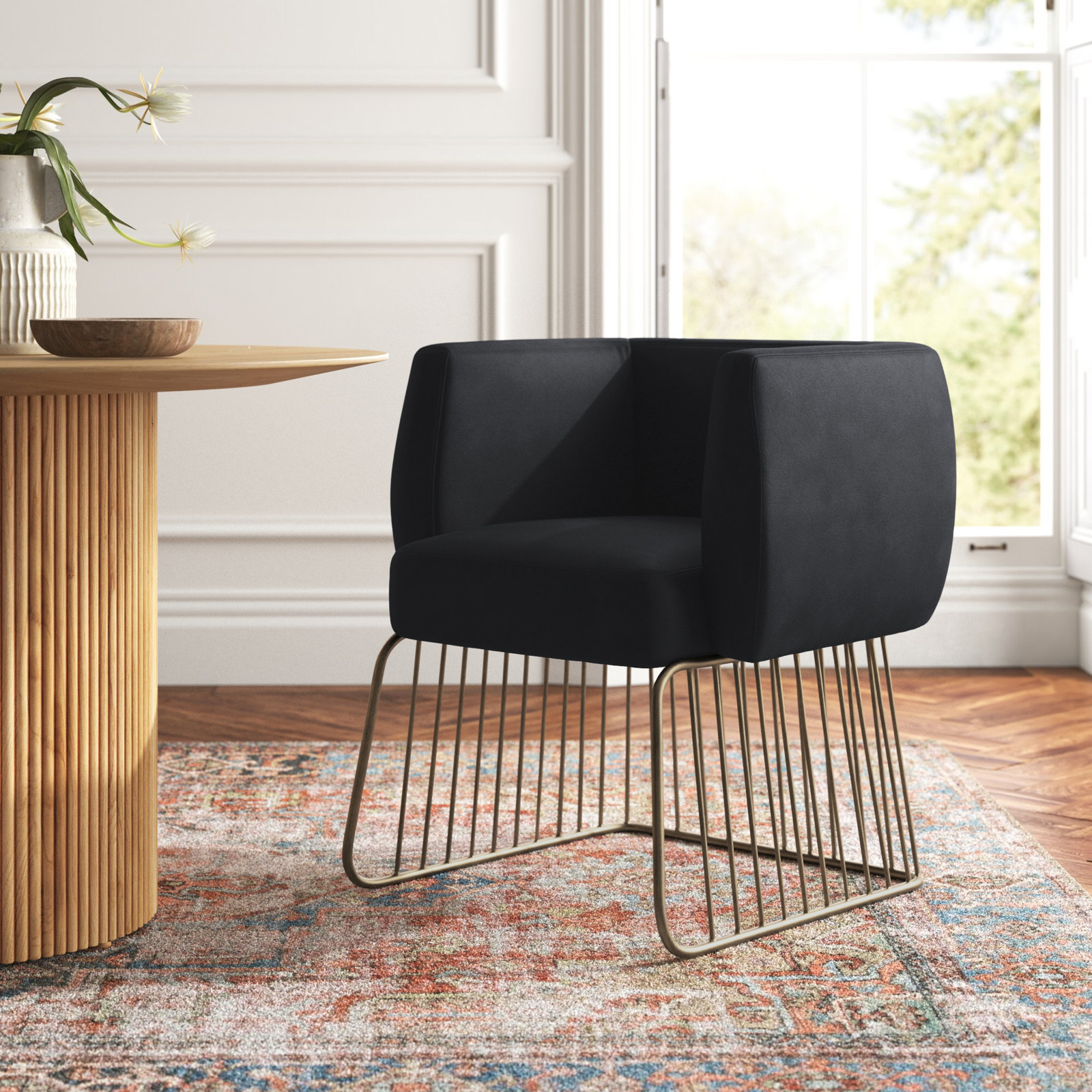Dory Dining Armchair, Gray