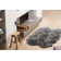 Chatterton Handmade Sheepskin Gray Area Rug