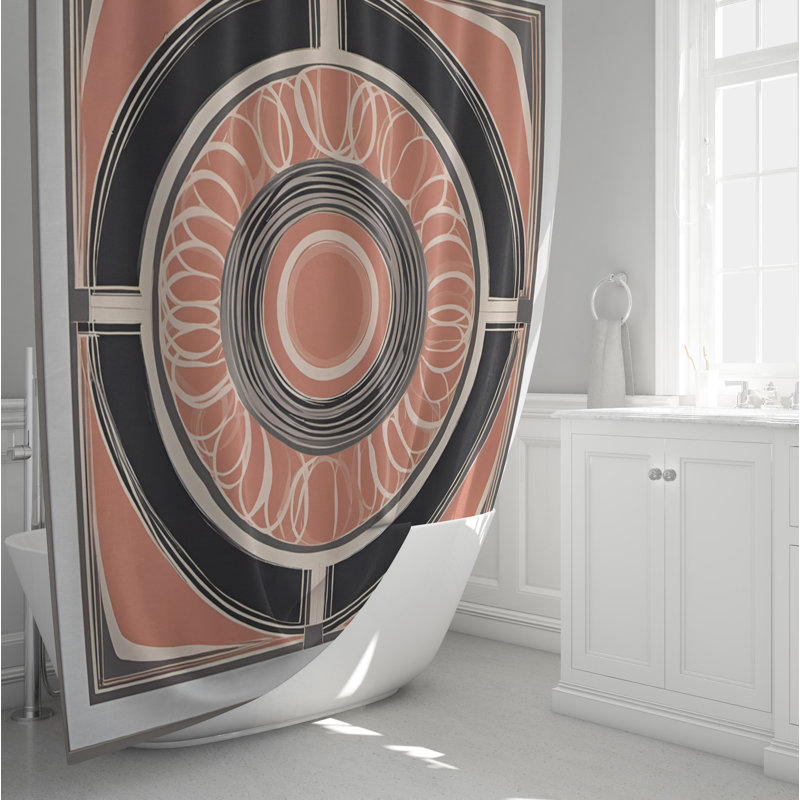 Kineard Shower Curtain, 72" H x 70" W