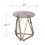 Table de bout en verre
