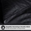 Insertion de couette en duvet synthétique réversible Blue Nile Mills-122024974-122024972