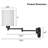 Batel Iron Swing Arm Sconce