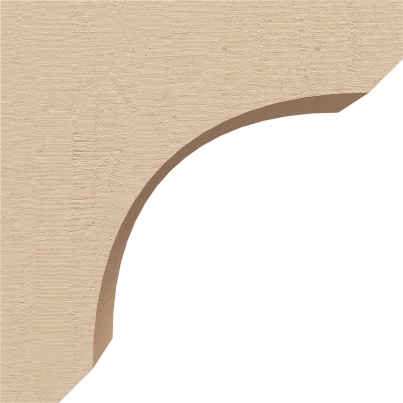 Bois de cèdre brut LegacyThane Corbel, brun clair apprêté Legacy, H 4 po x l 2 po x P 4 po