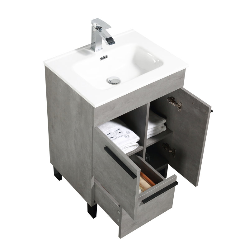 Ensemble de meuble-lavabo simple 24 po Lefkowitz