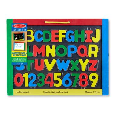 Magnetic Table Top Easel, Chalkboard/Whiteboard, 18.5 x 18 - FLP17306, Flipside