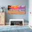 Nautique et plage, coucher de soleil, plage, palmiers, océan, vagues, bateau-690901118