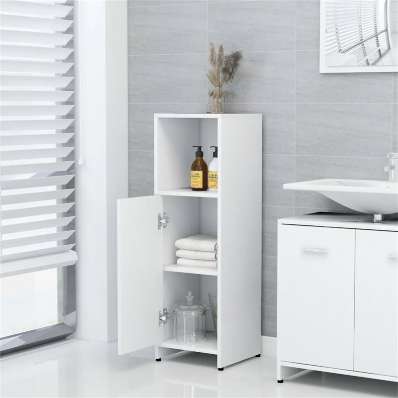 Askolds Bathroom Storage Furniture Set, White