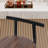 Height Counter & Bar Stools With Metal Frame(Set Of 3)-882675561