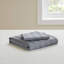 Ensembles de literie en polyester durable, rayures tissées, confort de chambre moderne