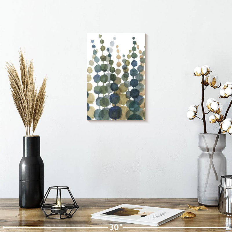 Avery Pompom Botanical II, 12" H x 8" W