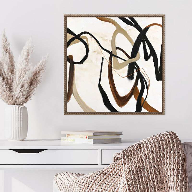 Une fois de plus par Design Fabrikken, reproduction d'art sur toile encadrée, H 22 po x l 22 po