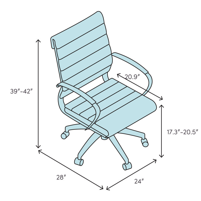 Fauteuil de conférence Galaviz Classic, gris