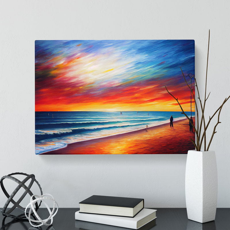 Beach View Vol.3 - Wrapped Canvas, 40cm H x 60cm W x 3cm D