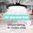 400W Dimmable Bright Round Led Ufo High Bay Ceiling Lightt