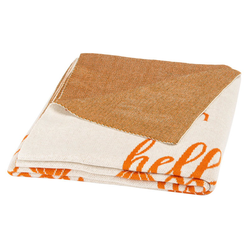 Knitted Throw Blanket