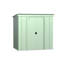 Remise de rangement Classic en acier, 6 x 4, vert sauge-67124407
