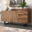 Buffet en bois d'acacia massif Burnell