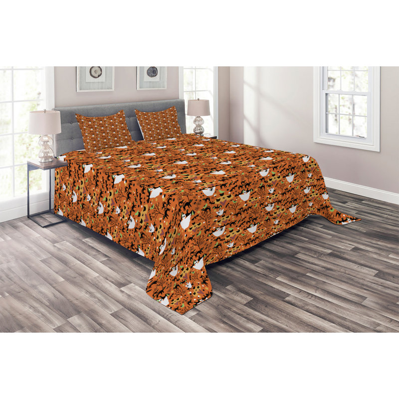 Halloween Farmhouse / Country Coverlet