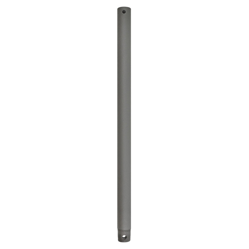 Ceiling Fan Down Rod, Graphite, 18" H x 1" W x 1" D