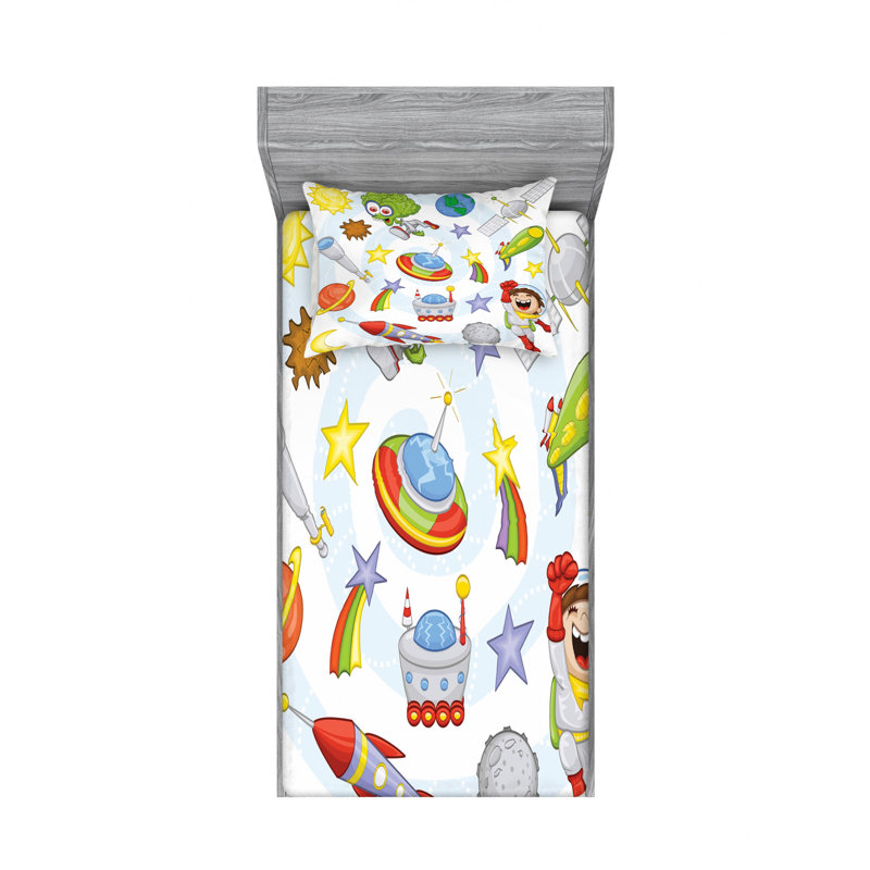 Microfiber Sheet Set, Twin XL Sheet Set with Fitted Sheet