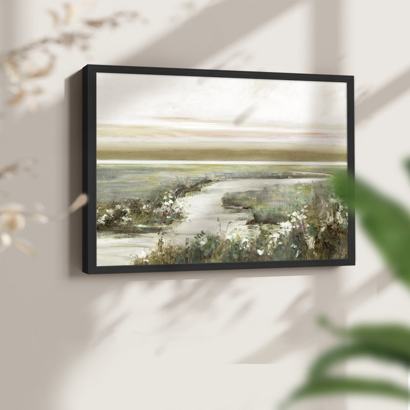 Eternity in Dawn - Imprimé encadré - Restickable, H 11 po x l 14 po, Noir, noir, noir, noir