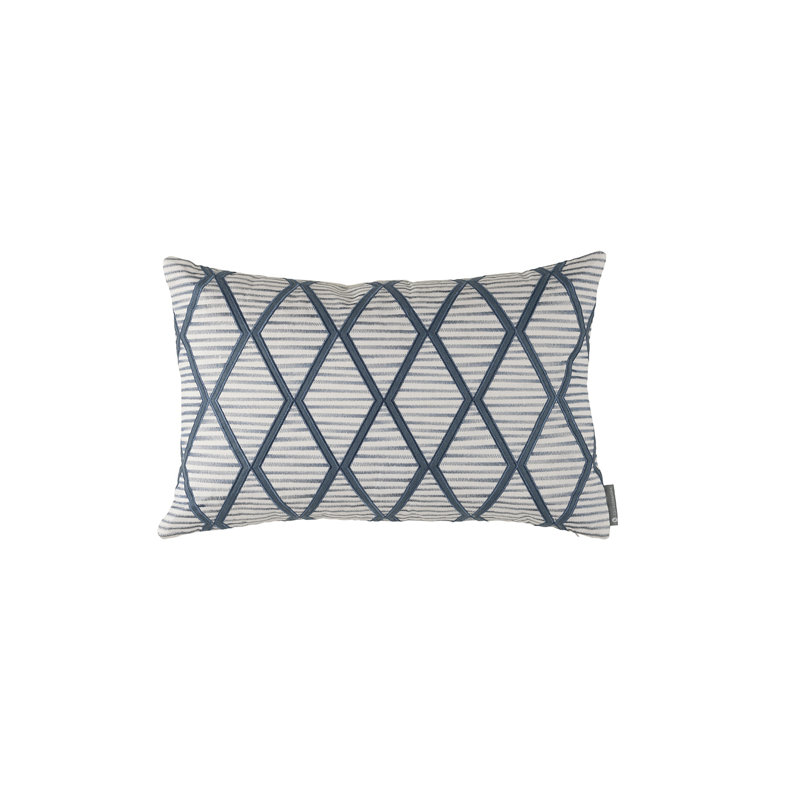 Brook Linen Lumbar Pillow Cover & Insert, 14" x 22"
