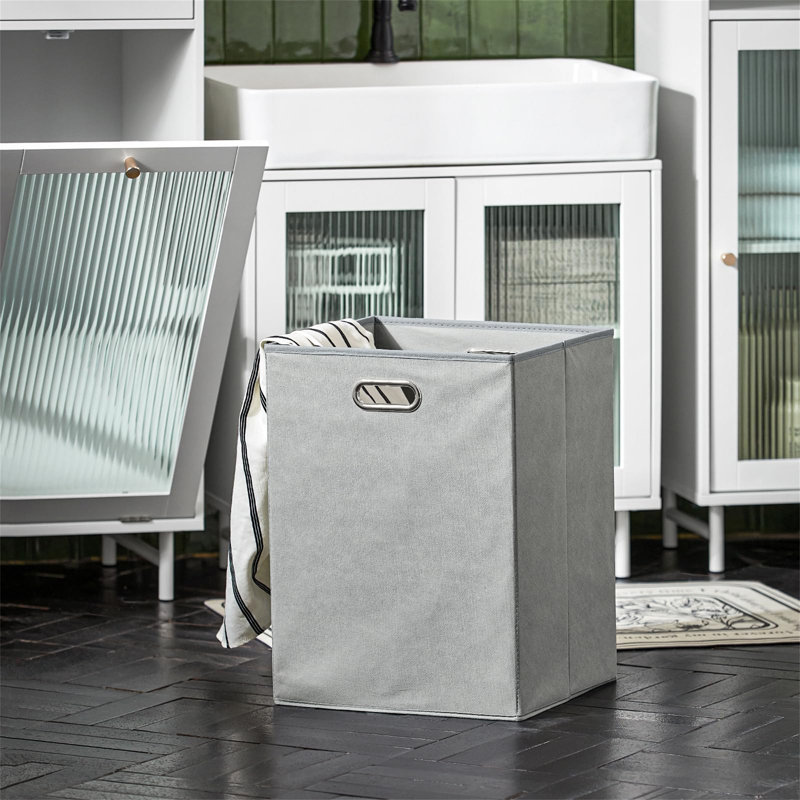 Wood Cabinet Laundry Hamper
