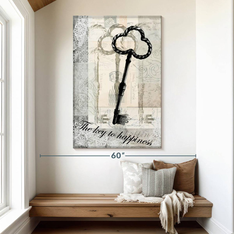 Tergel Key III, 51" H x 34" W