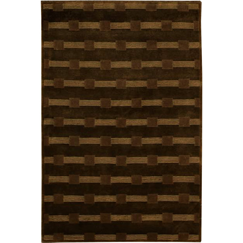 Hand-Knotted High-Quality Taupe Area Rug