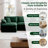 Kaoruko Oversize 3-seater Sofa With One Footrest, L-shaped Sectional Sofa With Ottoman For Living Rooms-103232945