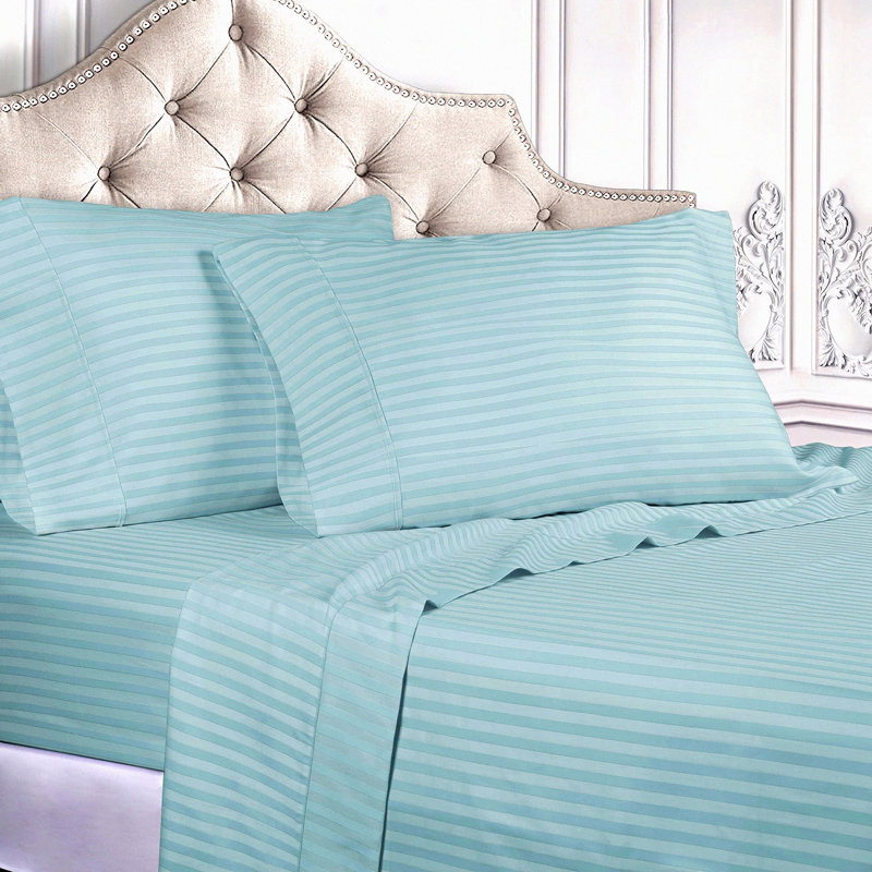LuxurySoft Sheet Set - 400 Thread Count, Hypoallergenic, Silky Smooth, Deep Pocket, Wrinkle Resistant, Breathable, Hotel Quality, Eco-Friendly
