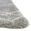 Tapis gris / blanc en polypropylène tissé à la machine-1305486581