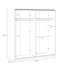 Ranski Manufactured Wood Wardrobe