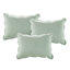Housse de lit de jour - réversible 6 pièces, motif de bord festonné, ajustement pour matelas simple, housse incluse, taies décoratives, coussin de style élégant réversible, rembourrage en coton, 3 décoratifs