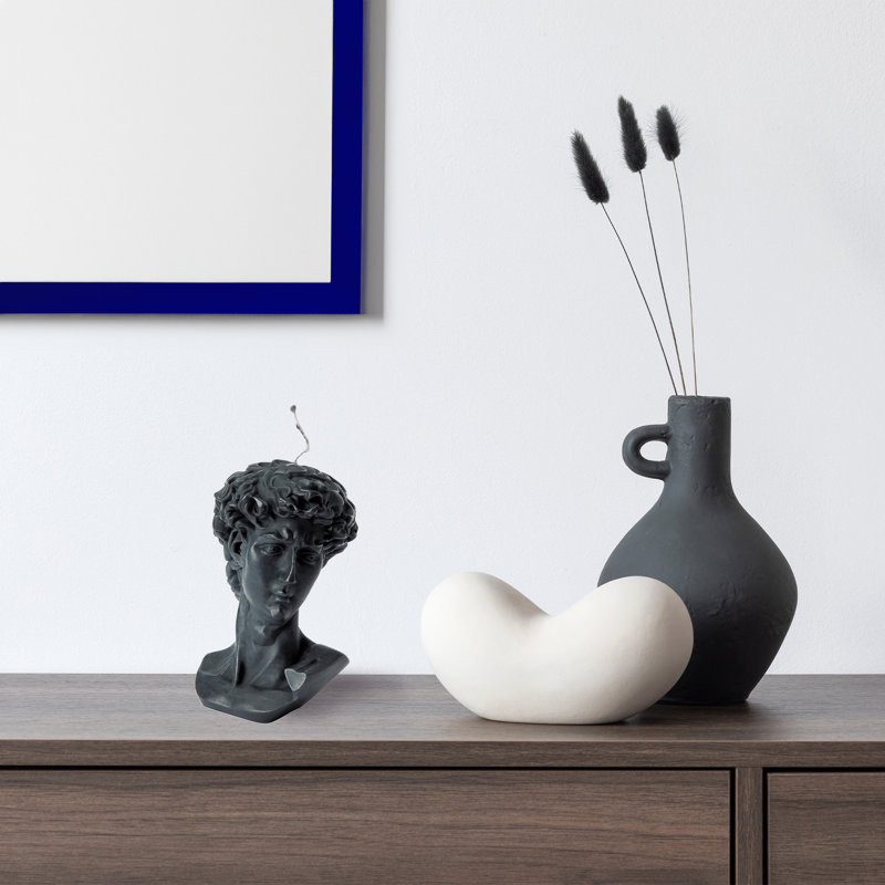  Bougie parfumée Home, Portrait de Davidgypsum - Blanc, Bleu