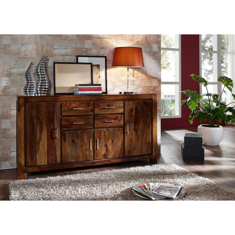 Metro Life 178cm Solid Wood Sideboard
