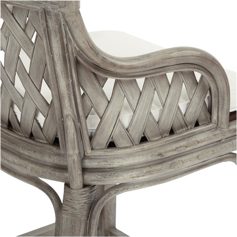 Jaramillo Upholstered Counter Stool, Antique Gray, Counter Stool (27" Seat Height)