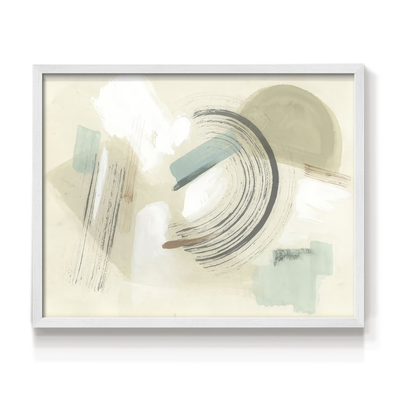 Este Momento I - Reproduction encadrée - Restickable, H 22 po x l 28 po, Blanc