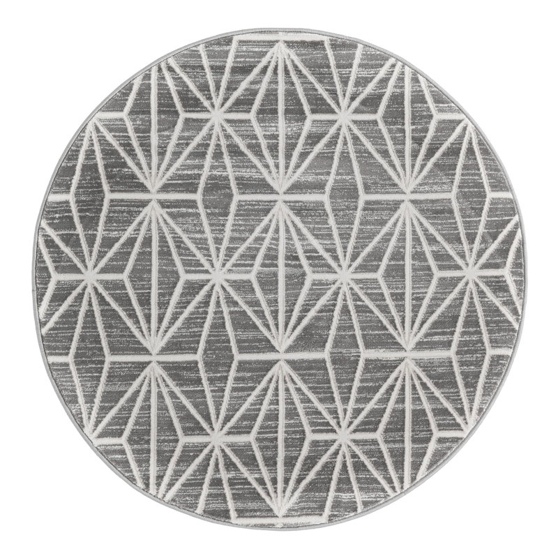 Tapis Fifth Avenue Uptown par Jill Zarin, Rond 3 pi 3 po