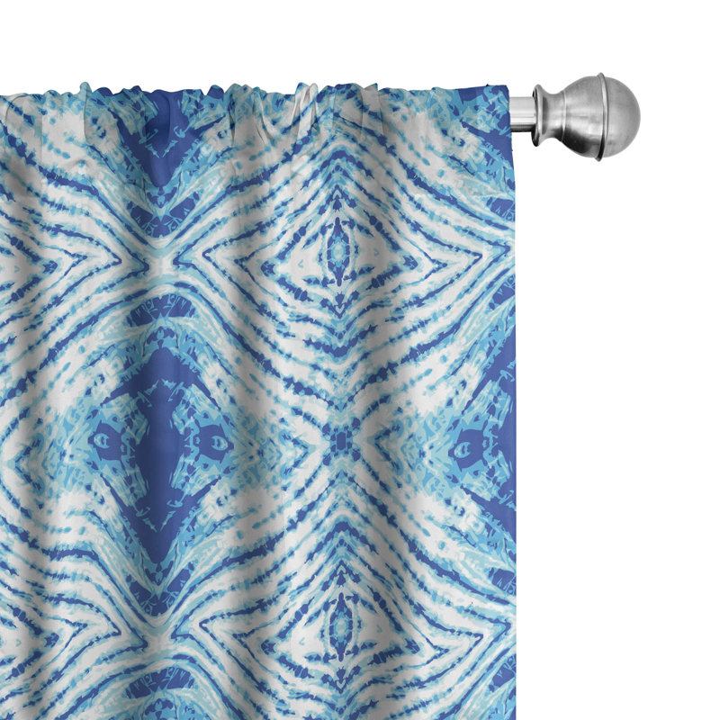 Rideaux 4 panneaux East Urban Home, L 56 po x L 95 po