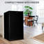 Réfrigérateur compact avec congélateur Koolatron, 3,2 pi cu, noir