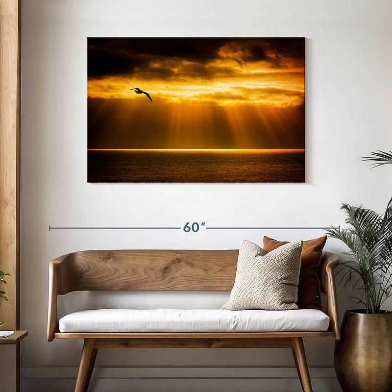Alvord Golden Ocean Sky, H 30 po x l 45 po