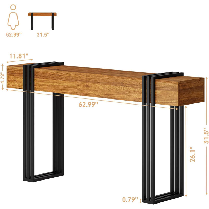 Rectangular Entrance Table