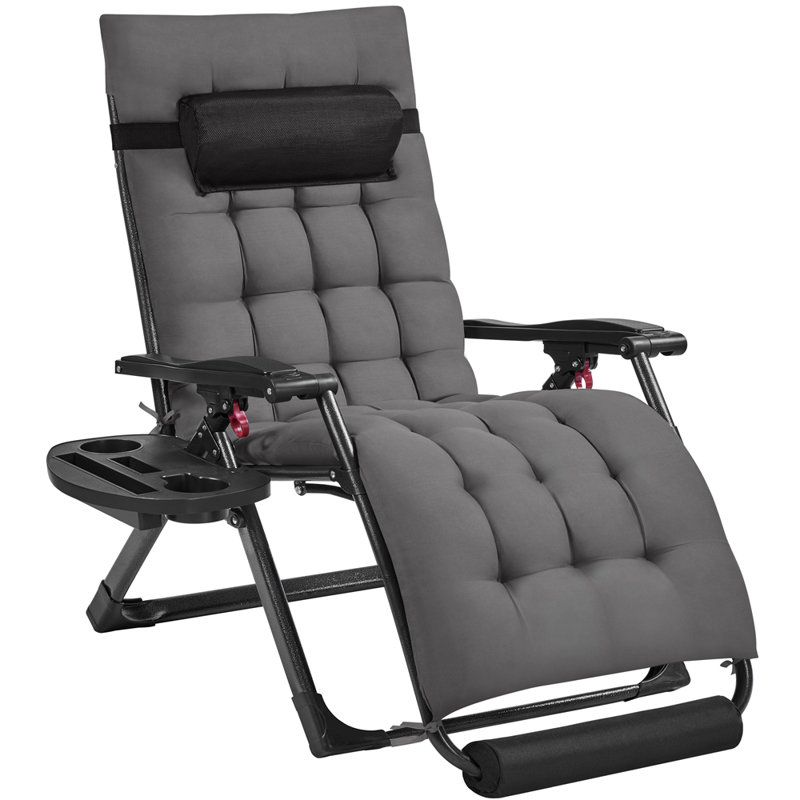 Fauteuil inclinable Hendon, Noir, noir, noir, noir, Gris