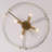4-Light Modern Ribbed Glass Drum Pendant