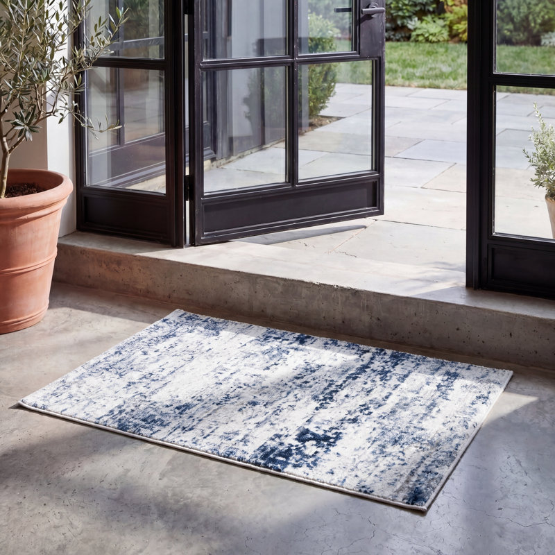 Tapis abstrait Doogie 700 Performance,  Rectangle 2 pi 2 po x 4 pi 