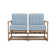 Outdoor Summit Rocker Bench with Cushions