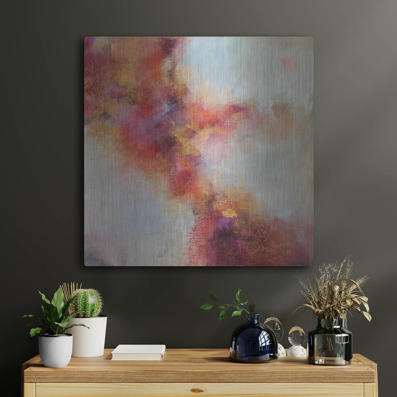 Ivy Bronx «Spark Of Dreams» par Karen Hale, art mural en métal, H 24 po x l 24 po