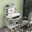 32" Computer Desk Mobile Home Office Desk with Keyboard Tray Shelf-143918062