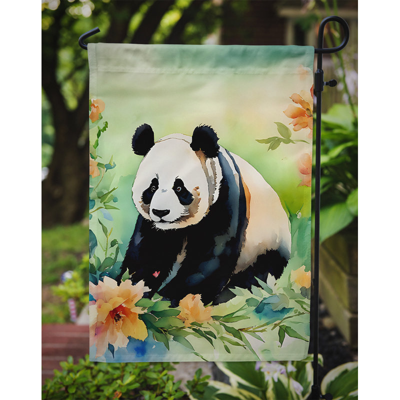 Drapeau de jardin panda